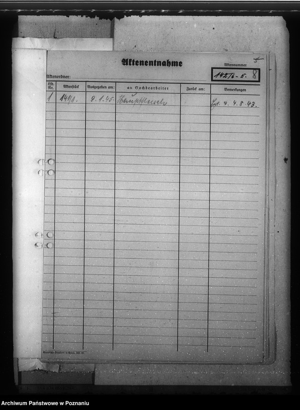 Obraz 12 z jednostki "Zarządzenia w sprawie zmiany kategorii Volksdeutschów, uproszczenia postępowania i informowania w zakresie zmian w sprawach listy narodowej"