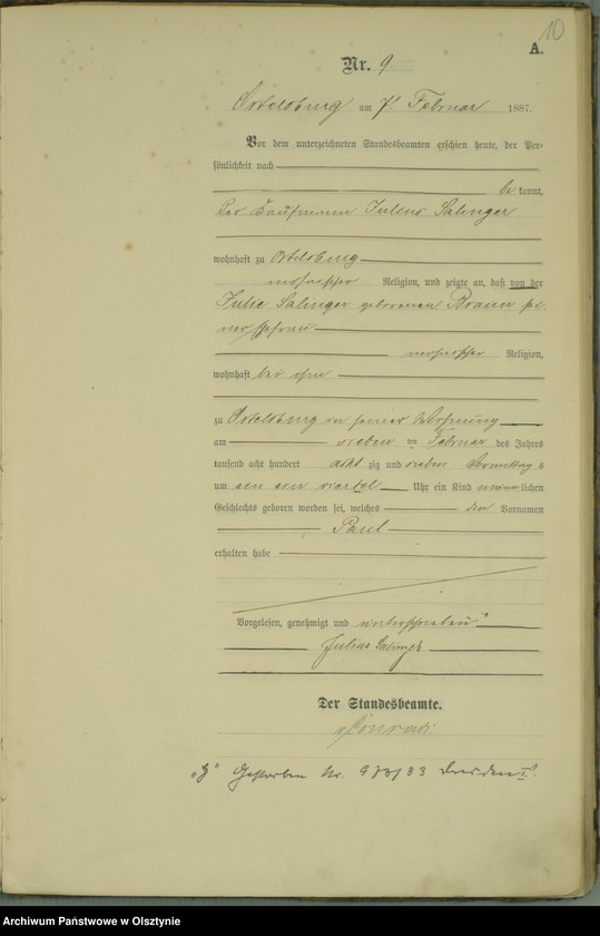 image.from.unit.number "Geburts-Haupt-Register Nr 1 - 106"