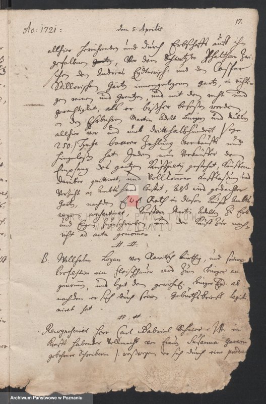 Obraz 20 z jednostki "Ratsprotokoll; język niemiecki"