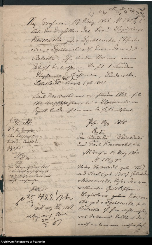 Obraz 5 z jednostki "A. betr. Boleslaus und Karl von Kossowski"