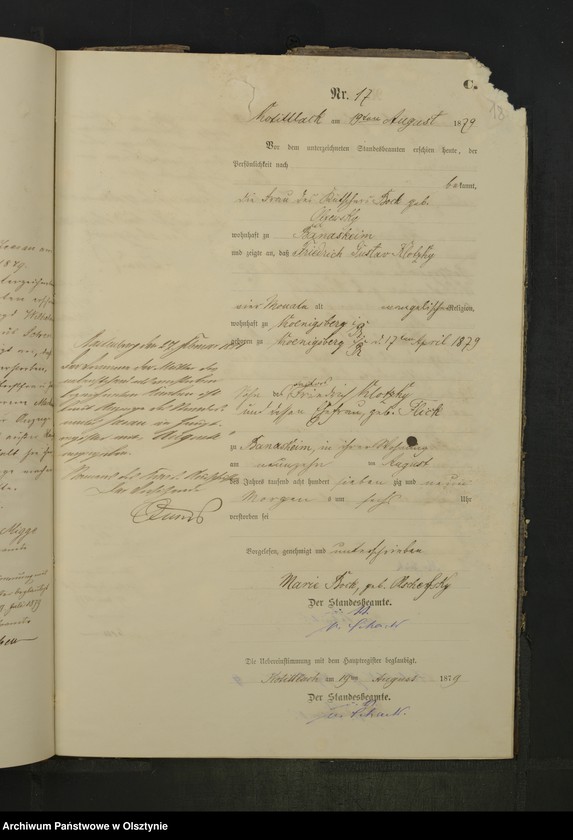 image.from.unit.number "Sterbe-Neben-Register Nr 1 - 20"