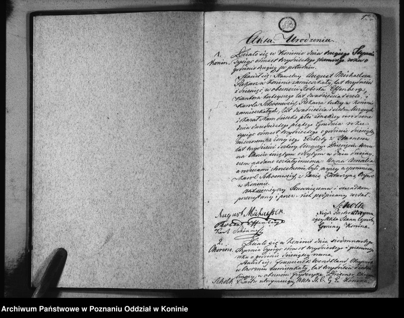 image.from.unit.number "Akta urodzeń, małżeństw i zejścia"