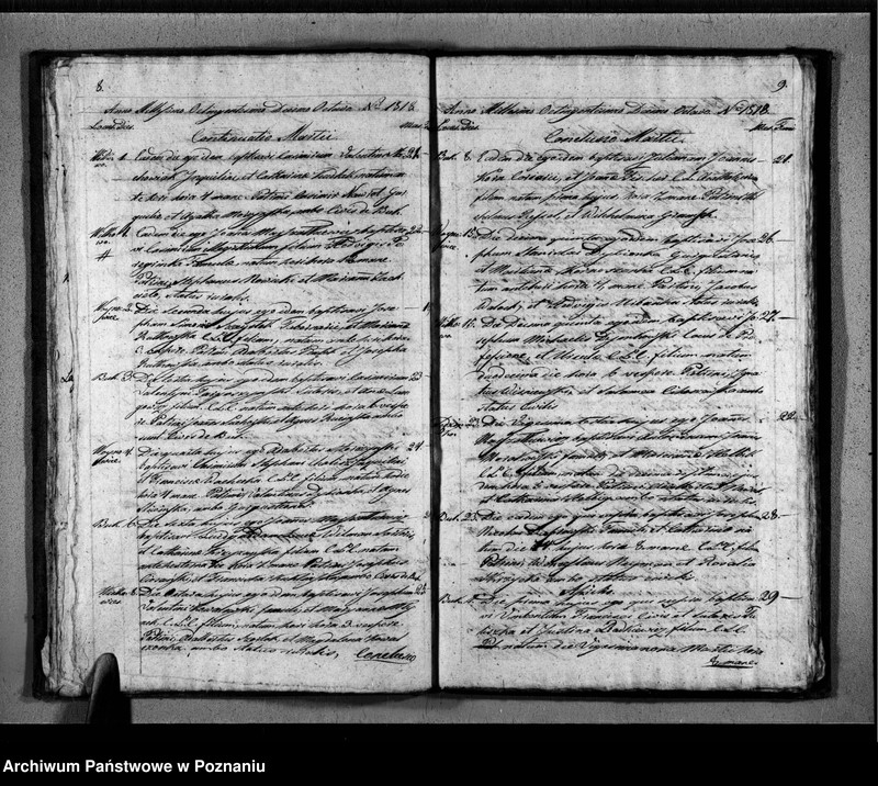 Obraz 16 z jednostki "Duplikat urodzonych, zaślubionych i zmarłych"