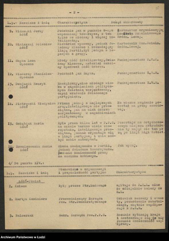 Obraz 11 z jednostki "Ankiety sprawozdawcze Wydziału [z załącznikami]"