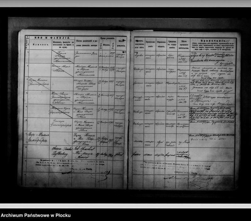 image.from.unit.number "[Księga zamknięta ludności stałej m. Płocka - ul. Więzienna nr 31]"