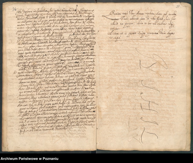 image.from.unit.number "Protocolon actorum officii consularis Posnaniensis."