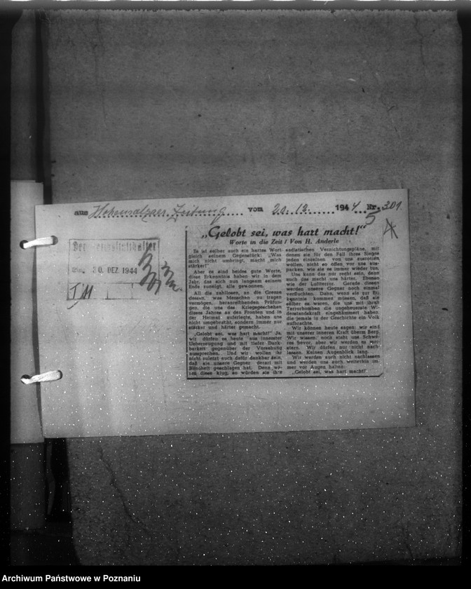 Obraz 9 z jednostki "Wycinki prasowe dotyczące Kraju Warty"