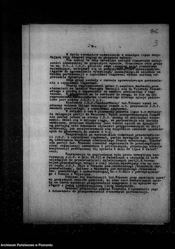 Obraz 7 z jednostki "Sprawozdania z życia mniejszości narodowych za okres od lipca do grudnia 1935 r."