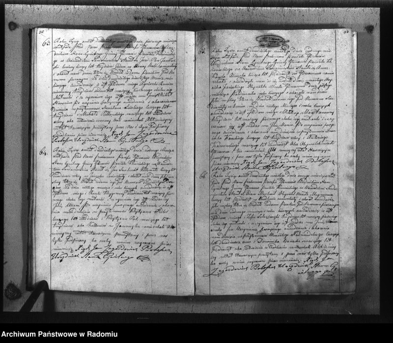 image.from.unit.number "Akta cywilne gminy Głowaczów na rok 1824"