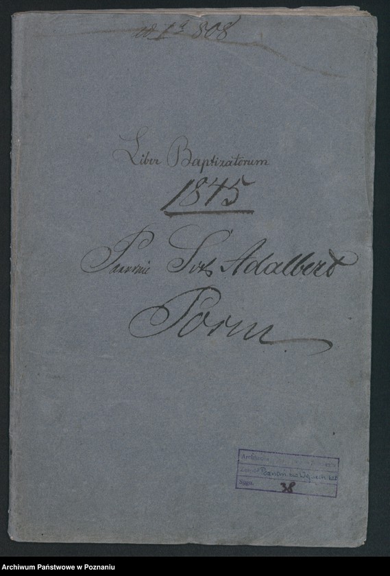 Obraz 2 z jednostki "Księga urodzeń"