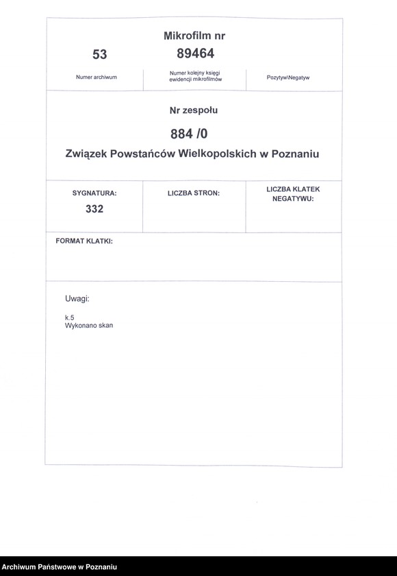 Obraz 2 z jednostki "Strzałkowo, powiat Września - akta koła."