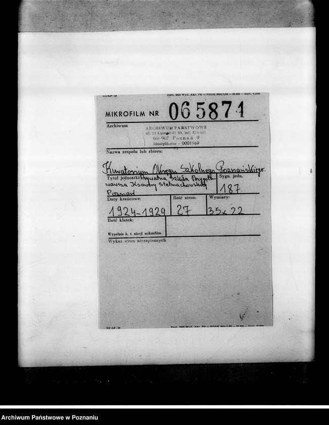 Obraz 2 z jednostki "Prywatna Szkoła Przygotowawcza Ksawery Stelmachowskiej- Poznań"