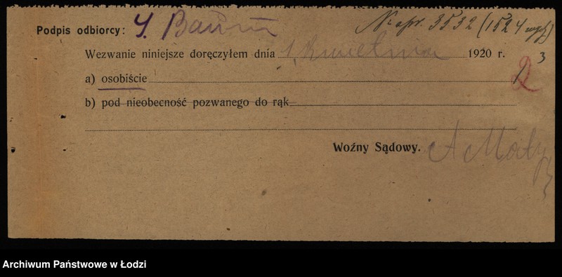 Obraz 5 z jednostki "Frania Bornstein i Szymon Baum – konfekcja męska i sprzedaż garderoby"