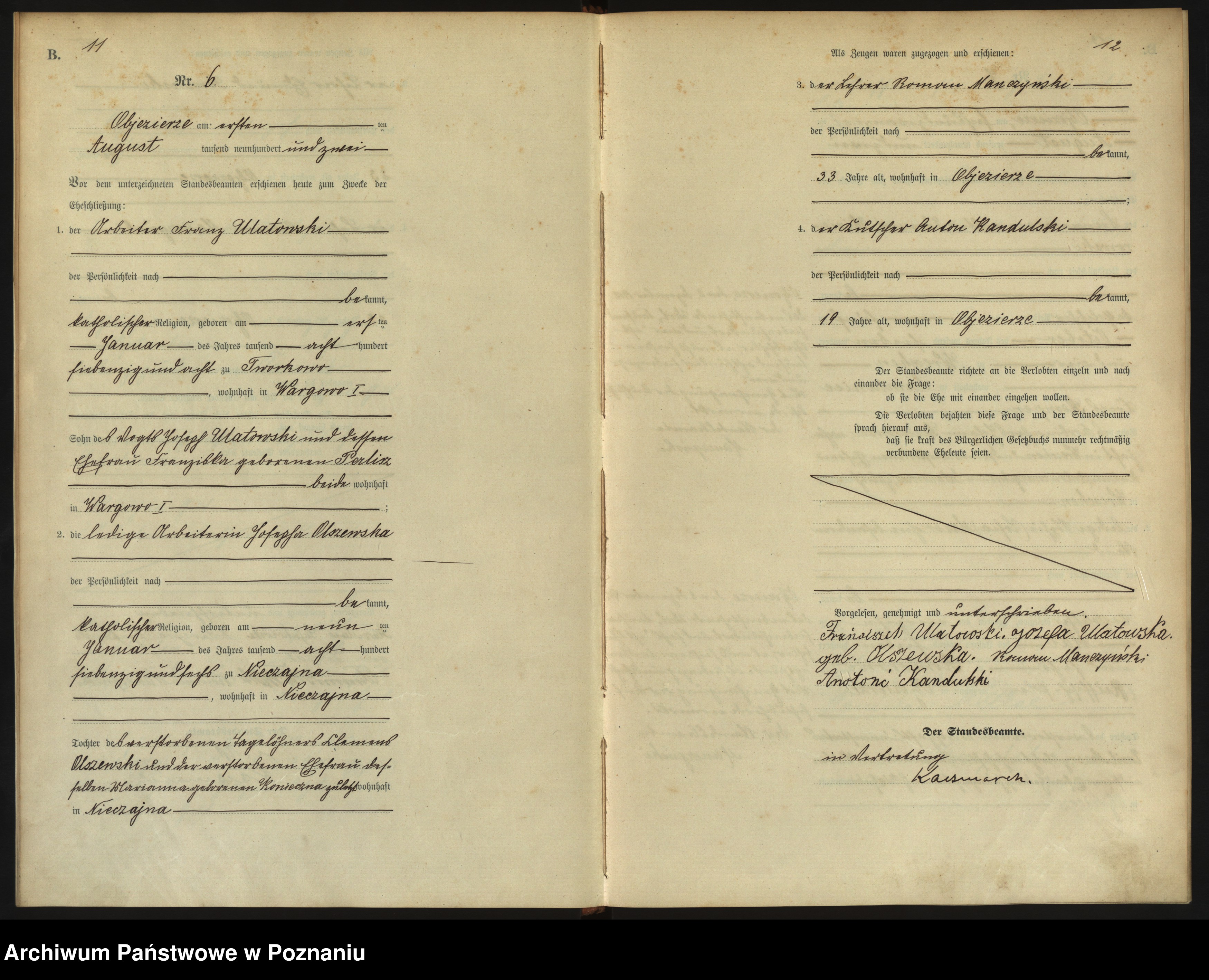 Skan z jednostki: Heiraths-Haupt-Register