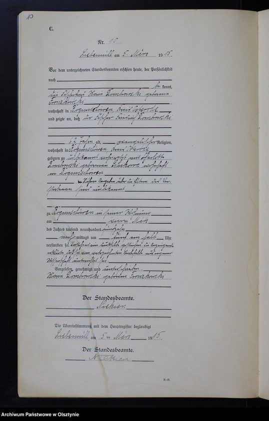 image.from.unit.number "Sterbe-Neben-Register Nr 1 - 81"