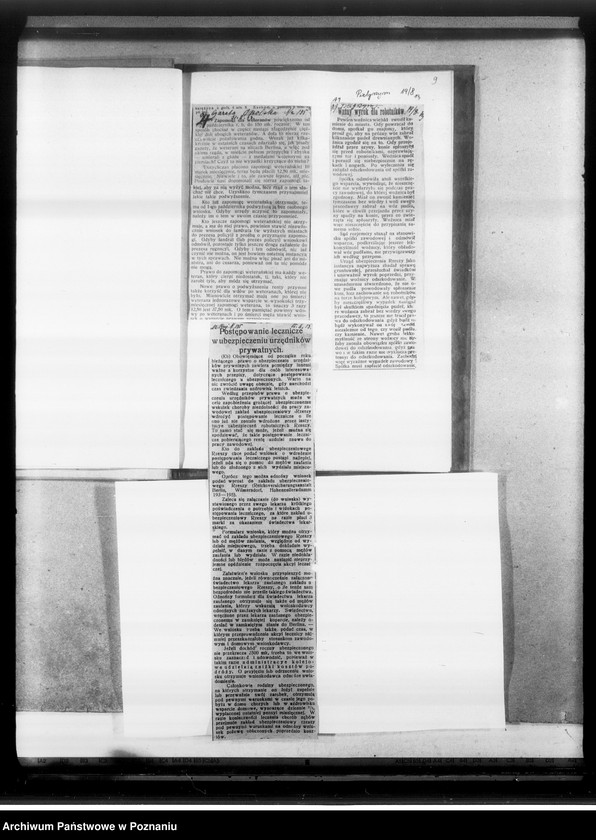 Obraz 13 z jednostki "Ubezpieczenia i renty po zabitych na wojnie [Wycinki prasowe]"