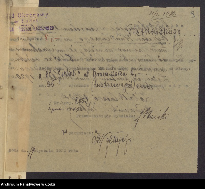 Obraz 11 z jednostki "Kalma Gotlieb – sprzedaż kartofli"