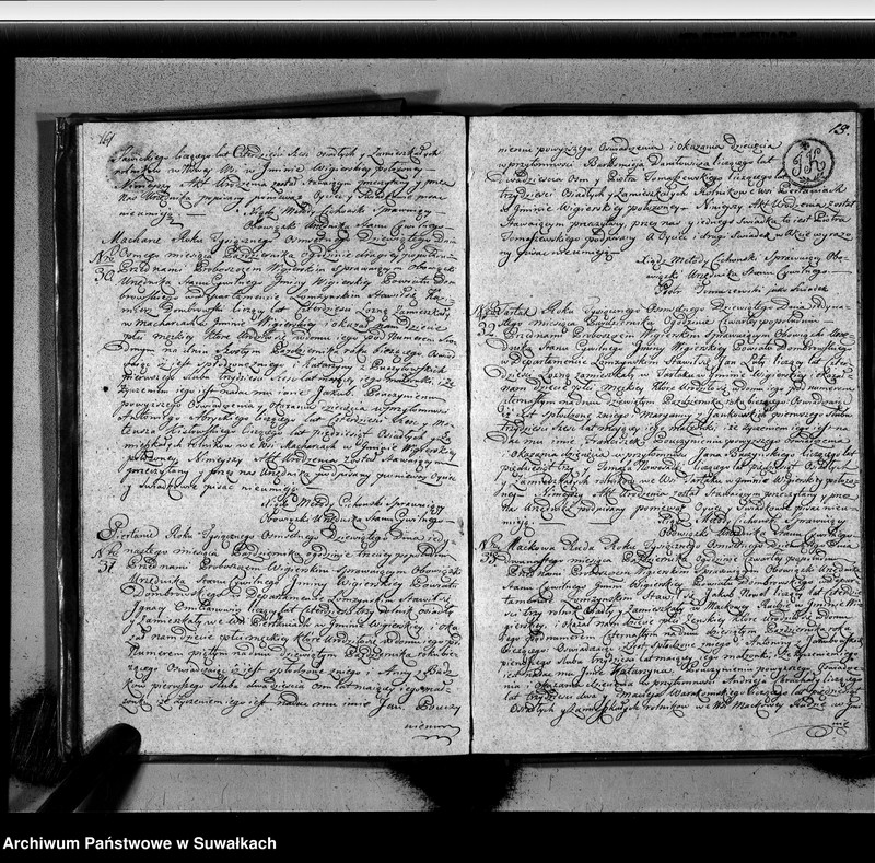 image.from.unit.number "Akta urodzonych gminy wigierskiey od 1-go maja 1809 do dnia ostatniego kwietnia 1810 roku"