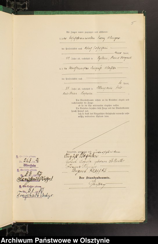 image.from.unit.number "Heirats-Haupt-Register Tom II, Nr 243-345"