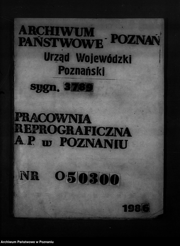 Obraz 1 z jednostki "Program urządzenia gospodarstwa leśnego dla lasu w gminie Pruszewice powiat poznański /wł. Hinz Edward/ 1929-1939"