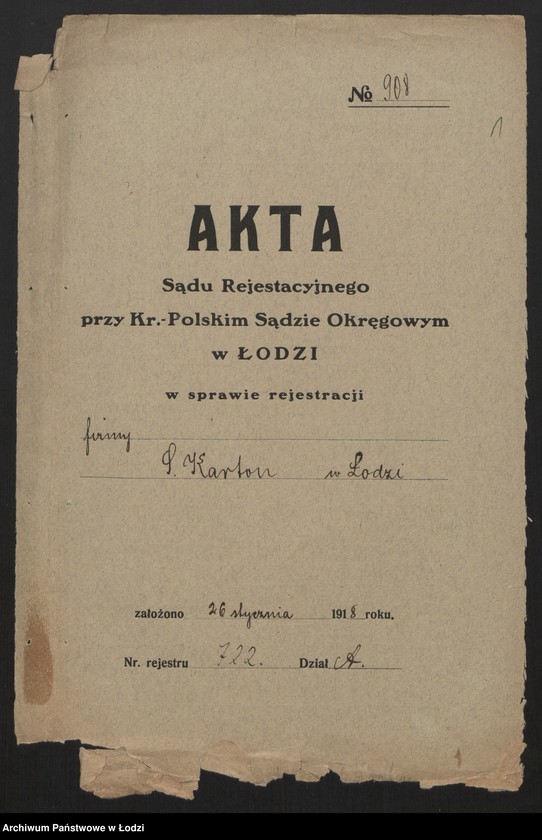 Obraz 3 z jednostki "Salomon Karton- sprzedaż wyrobów szmuklerskich"