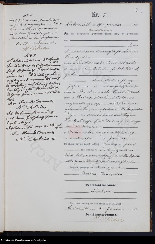 image.from.unit.number "Sterbe-Neben-Register Nr 1 - 87"