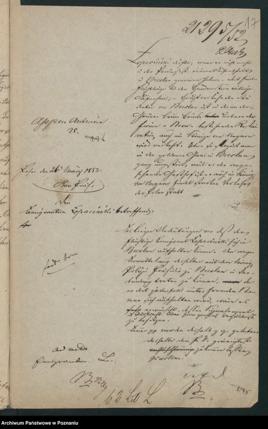 Obraz 20 z jednostki "A. betr. Josef von Łopaciński"