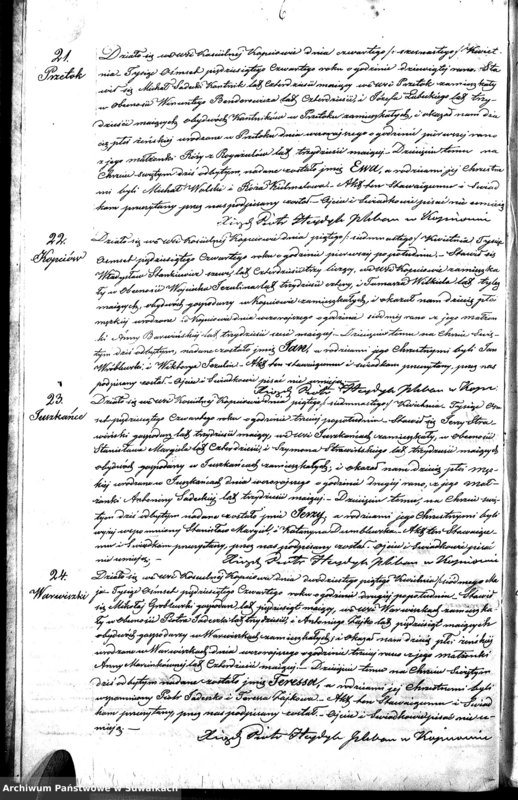 image.from.unit.number "Duplikat Aktów Urodzenia, Małżeństwa i Zeyscia Parafia Kopciowo z Roku 1854"