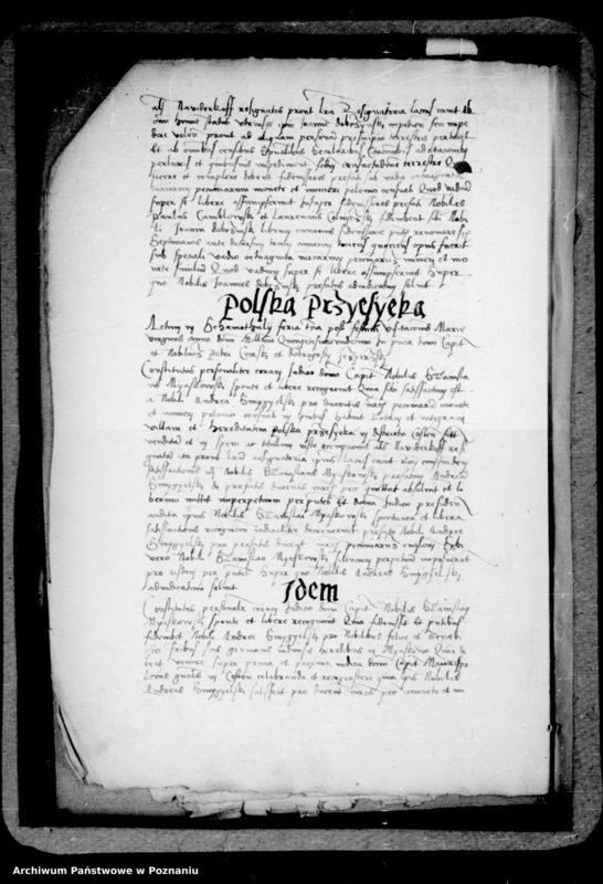 Obraz 6 z jednostki "Inscriptiones, relationes, decreta [inducta]"