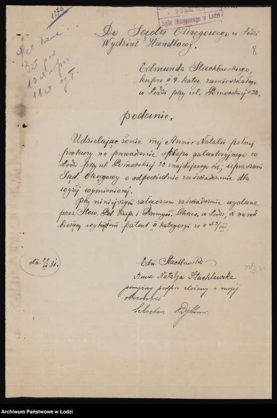 Obraz 10 z jednostki "Edmund Stachlewski- sklep galanteryjny i skład zabawek"