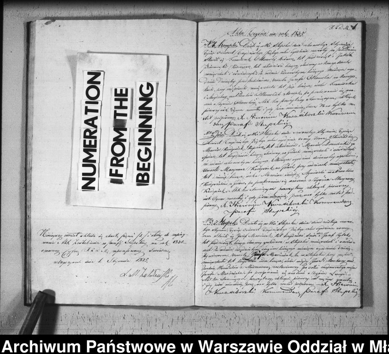 image.from.unit.number "Akta urodzeń, małżeństw i zgonów"