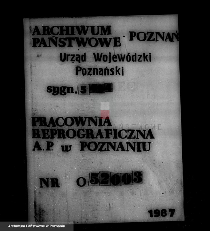Obraz 1 z jednostki "Kwestionariusz Gazowni Miejskiej w Milosławiu powiat wrzesiński"