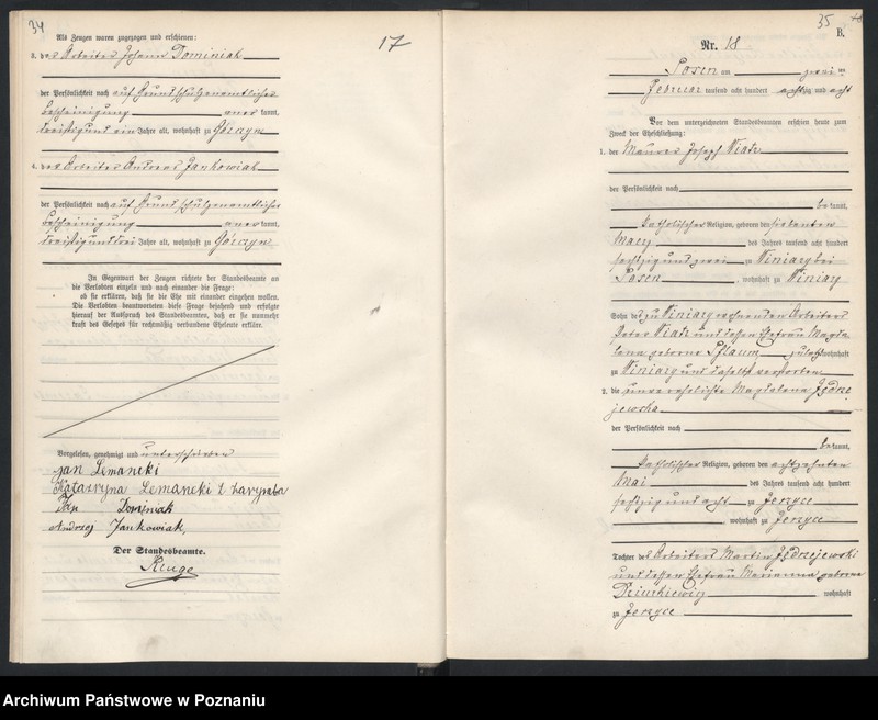 Obraz 20 z jednostki "Księga małżeństw"