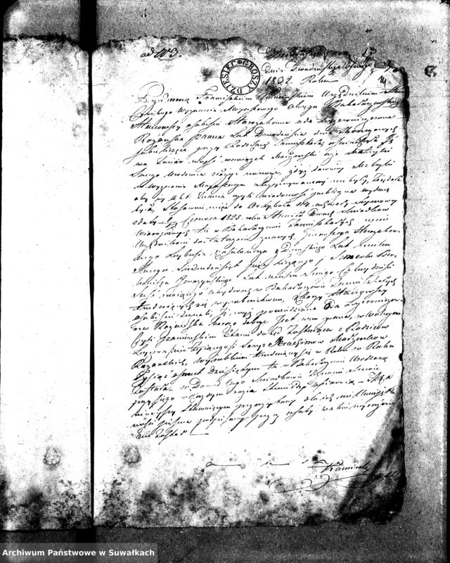 image.from.unit.number "Dowody do Akt Ślubnych 1832 Miasto Bakałarzewo"