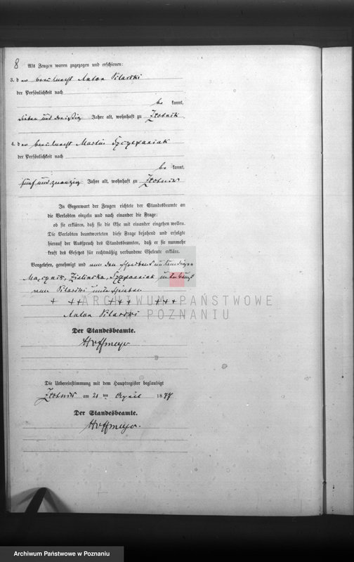 Obraz 10 z jednostki "Księga małżeństw"