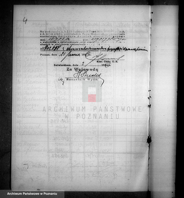 Obraz 10 z jednostki "Operat szacunkowy i parcelacyjny część II majątku Wyrza powiatu wyrzyskiego administracja przejściowa majątku Wyrza"