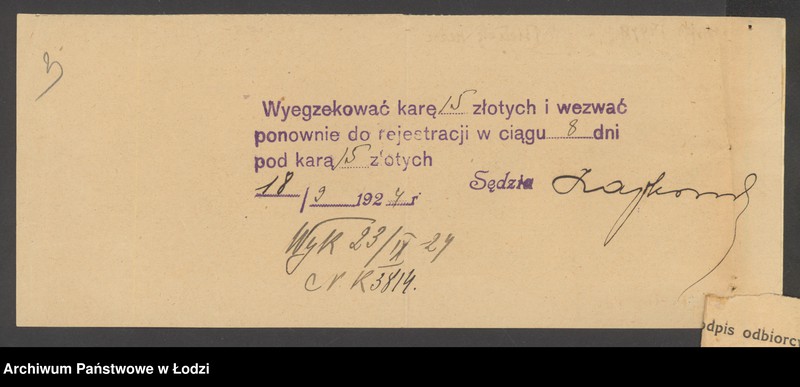 Obraz 5 z jednostki "Hersz Białek – sklep rzeźniczy"