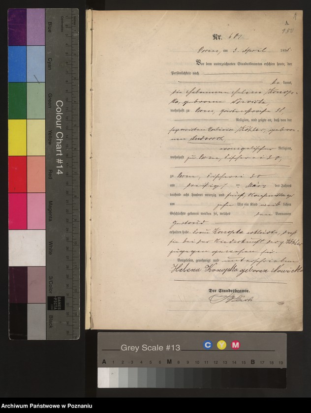 Obraz 4 z jednostki "Księga urodzeń t. II"