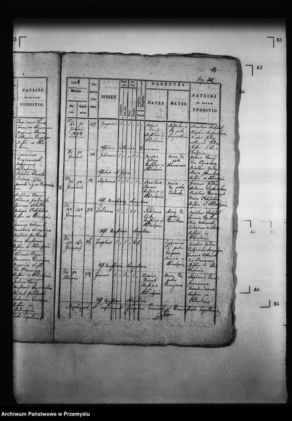 Obraz 18 z jednostki "[Kopie ksiąg metrykalnych parafii Radochońce z filią Horysławice (dekanat Niżankowice)]"