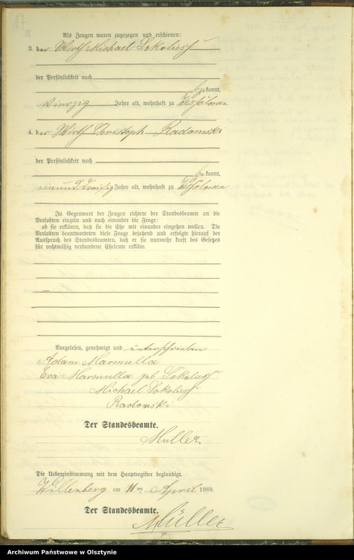 image.from.unit.number "Heiraths-Neben-Register Nr 1 - 47"