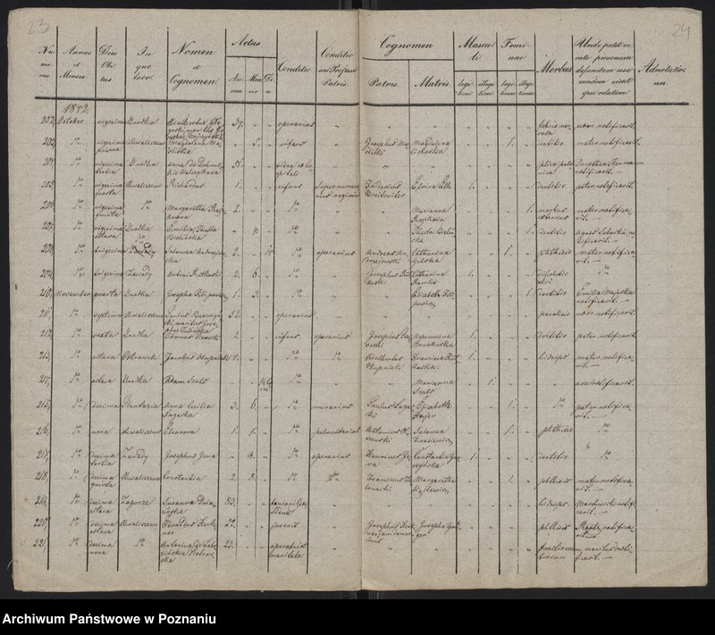 Obraz 14 z jednostki "Spis zgonów"