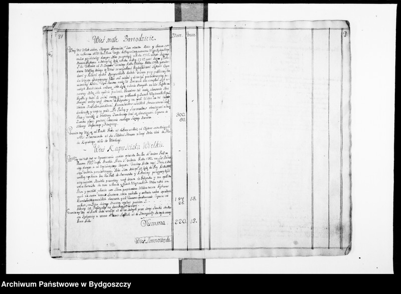image.from.unit.number "Inwentarz majątku starostwa bydgoskiego z roku 1766"