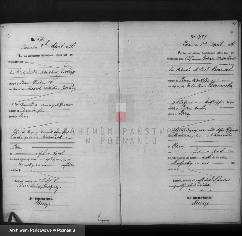 Obraz 8 z jednostki "Księga zgonów t. II"