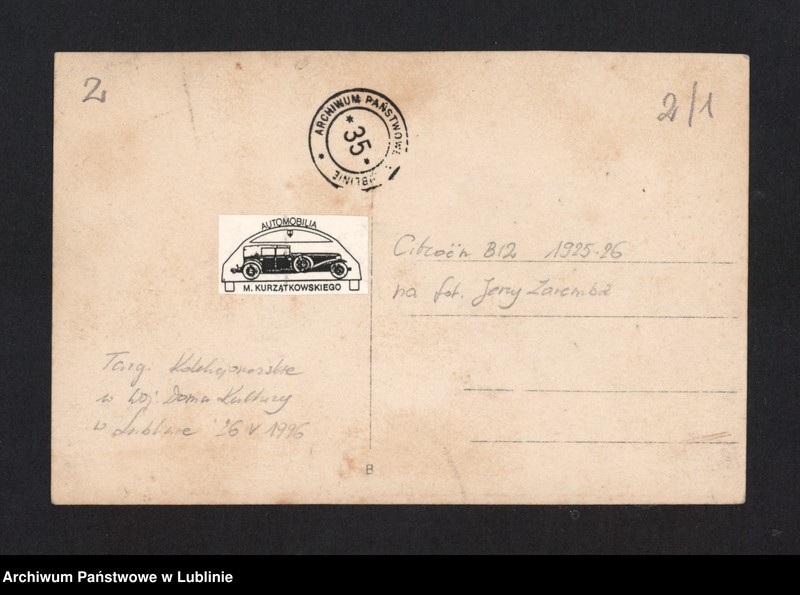 image.from.unit.number "Fotografie samochodu marki Citroen B-12"