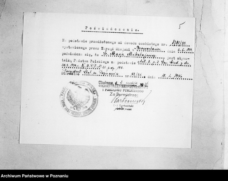 Obraz 9 z jednostki "/Podanie o dopuszczenie do egzaminu pielęgniarskiego/"