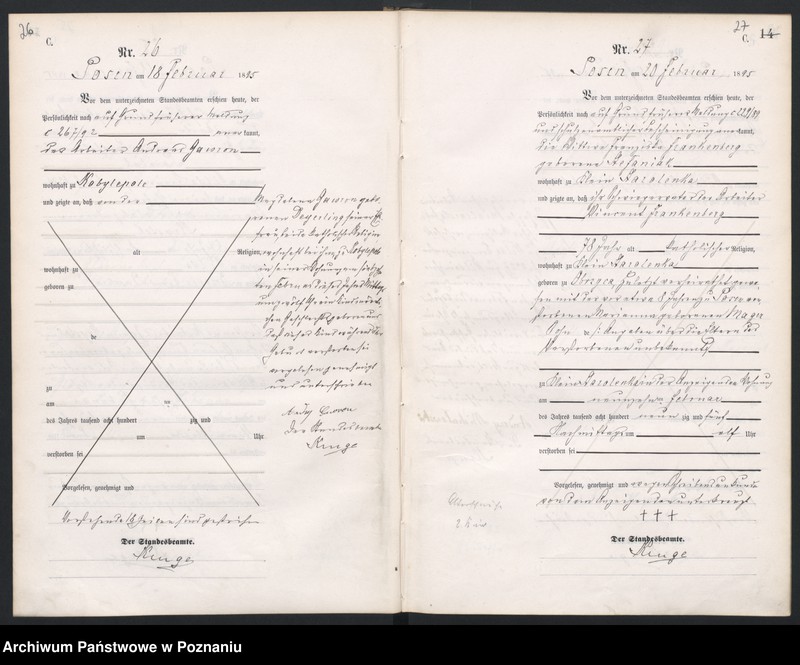 Obraz 16 z jednostki "Księga zgonów"