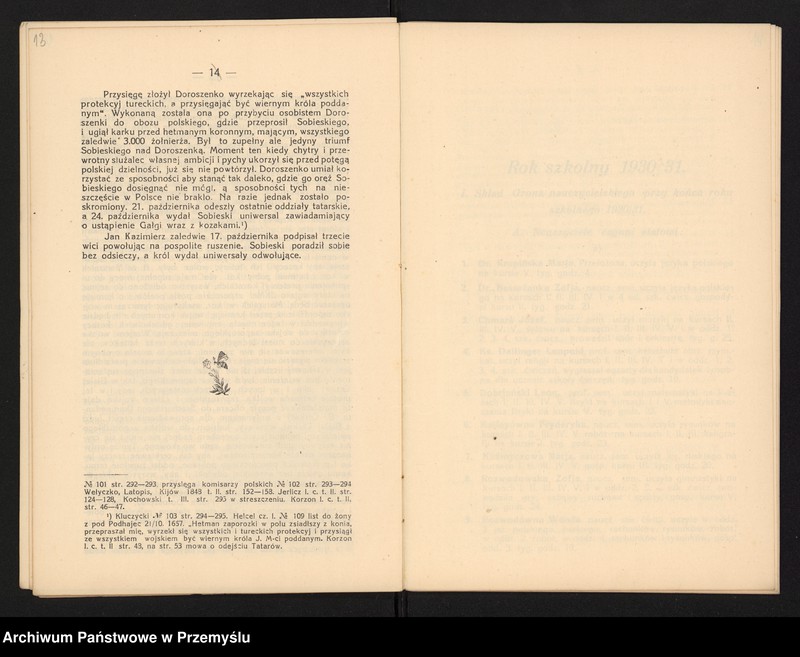 image.from.unit.number "Sprawozdanie Dyrekcji Państw.[owego] Seminarjum Nauczycielskiego Żeńskiego w Kołomyi za rok szkolny 1930/31"