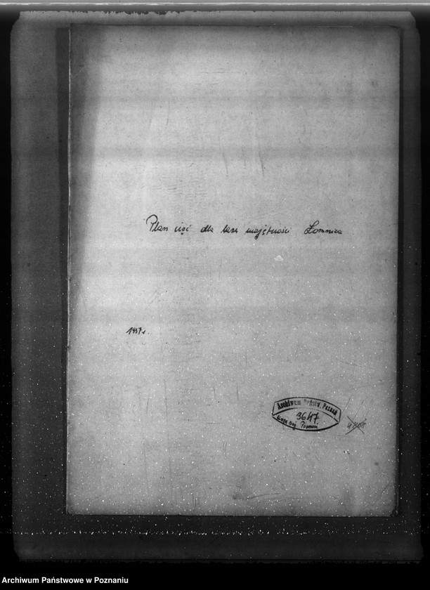 Obraz 4 z jednostki "Plan cięć lasu majętności Łomnica powiat nowotomyski"