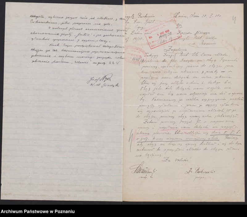 Obraz 7 z jednostki "Ławica wieś, powiat Poznań - akta koła."