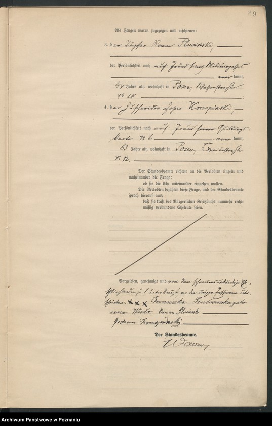 Obraz 10 z jednostki "Księga miejscowa małżeństw tom III [Rejestr główny małżeństw]"